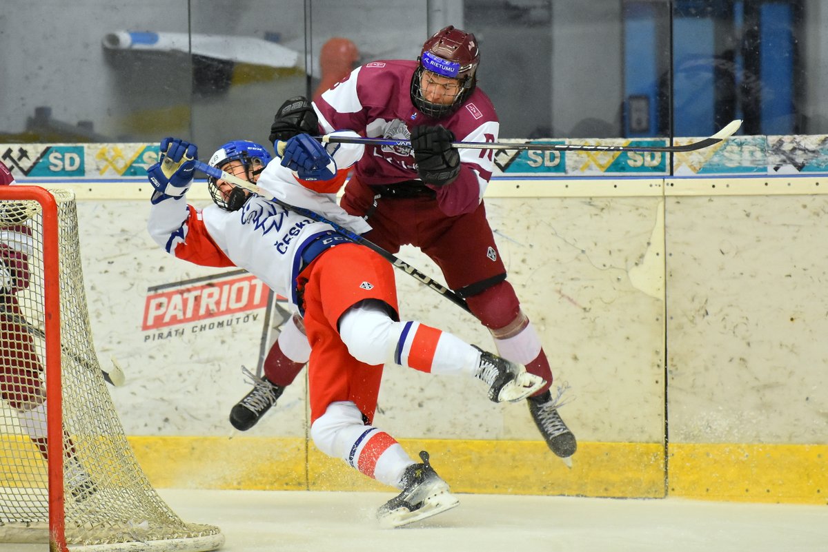 Lotyši se v přípravě dvakrát utkali s českou reprezentací